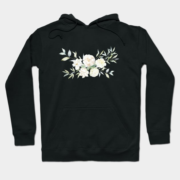 Celeste | Floral Design Hoodie by Soulfully Sassy